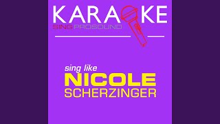 Boomerang (in the style of nicole scherzinger) (karaoke with
background vocal)