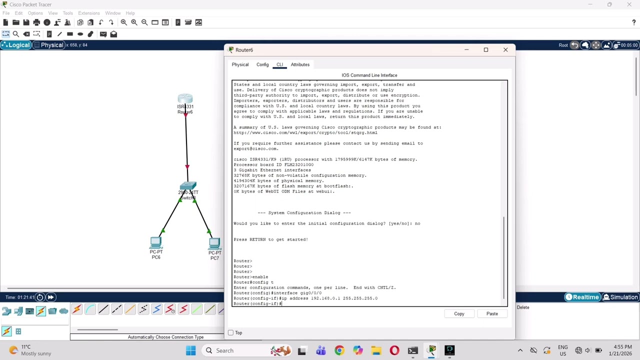 Computer network lab 4