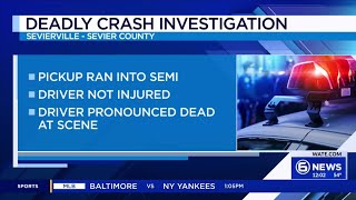 Driver dead after crash on I-40 at Exit 407