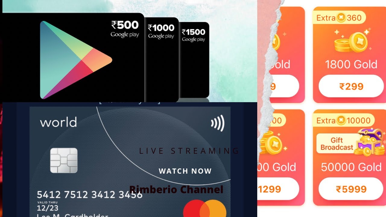 BGMI / free fire / Weplay GIFT CARD CARDING 100% trustade 