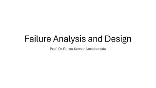 04 Failure Analysis and Design