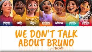 Encanto - 'We Don't Talk About Bruno' Color Coded Lyrics