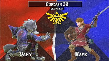 Gundash 38 | Dany (Wolf) Vs. Rave (Link) - Grand Finals