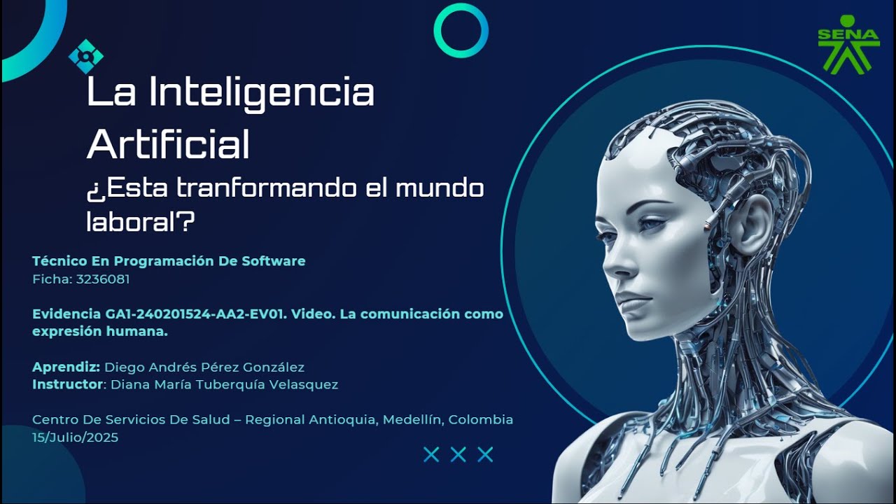 ¿LA INTELIGENCIA ARTIFICIAL ESTA TRANSFORMANDO EL MUNDO LABORAL? - YouTube