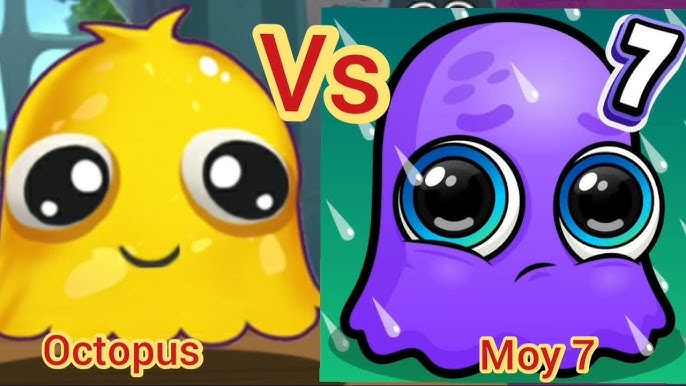 Moy 7 vs Pou - Qual o Melhor e Mais divertido ??? 