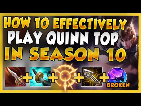 THIS IS HOW YOU STYLE ON YOUR ENEMIES WITH QUINN IN SEASON 10 (ACTUAL GOD-MODE) - League of Legends