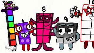 Numberblocks 6-10 For Animations