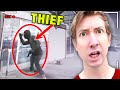 Thief Broke Into My Theme Park... (Security Footage)