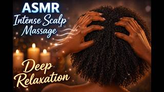 ASMR Hair Brushing, Scratching & Scalp Massage (No Talking)