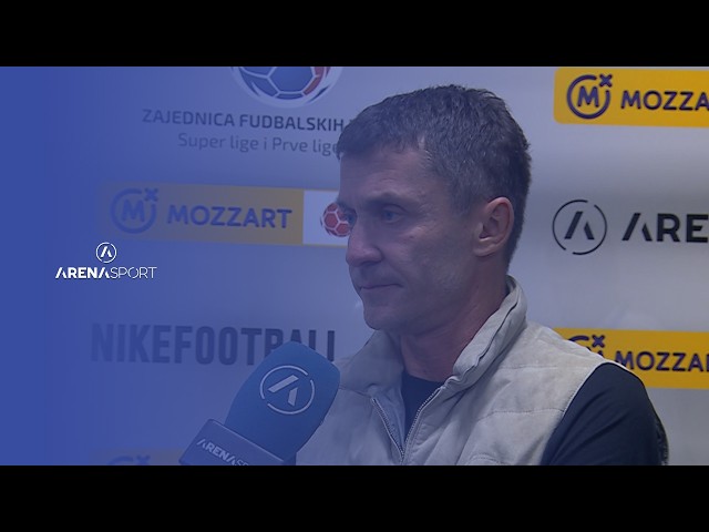 Ilić za Arenu: Čestitam Vojvodini na pobedi | Partizan - Vojvodina | 13.09.2026.