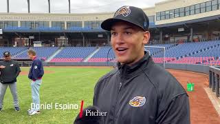2022 Media Day with RubberDucks Pitcher: Daniel Espino