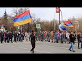 Парад Победы 9 мая Тюмень - Армянская диаспора