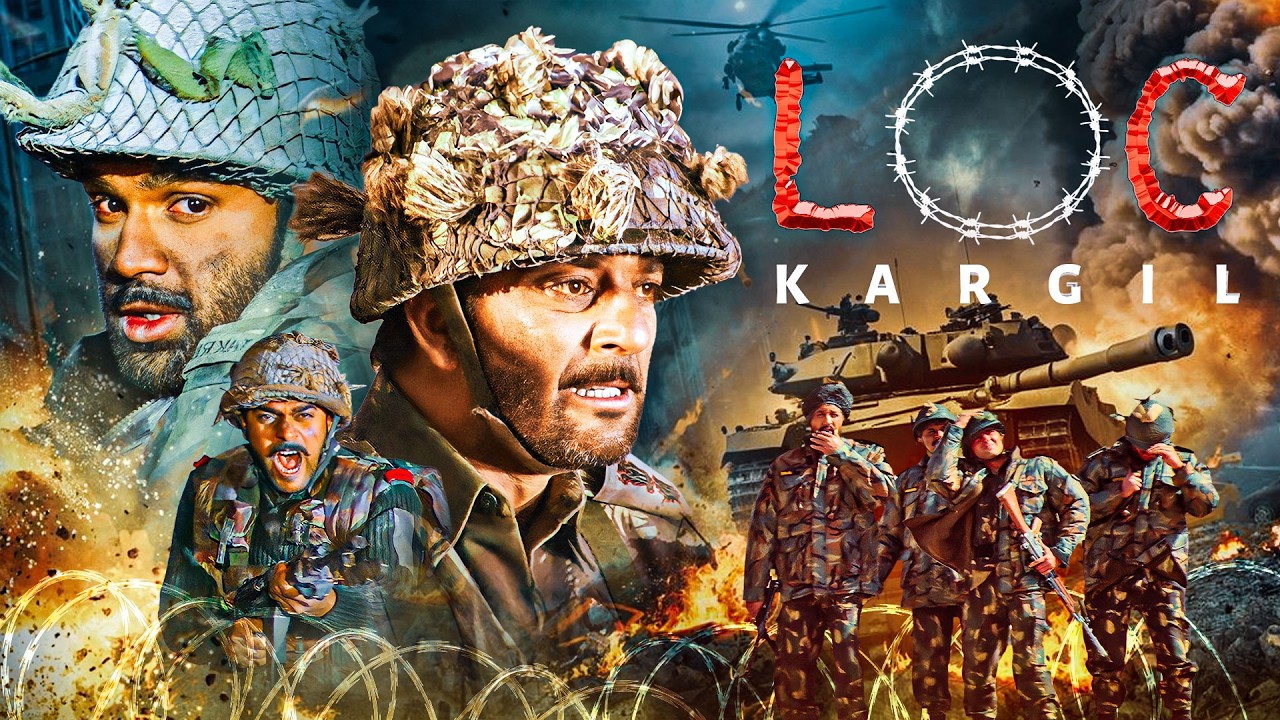 दुश्मन की गोलियों के बीच भारतीय सेना का शौर्य - LOC: Kargil | Full Movie | Sanjay Dutt, Ajay Devgn