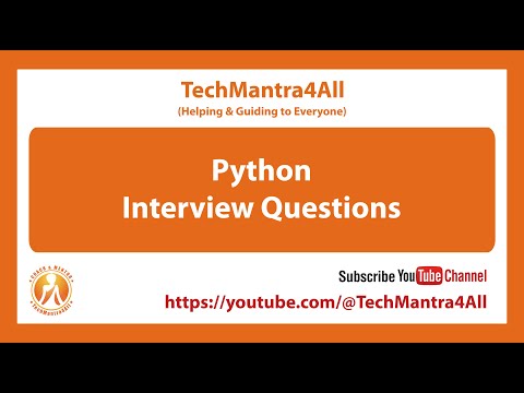 Python Interview Questions - Set 02