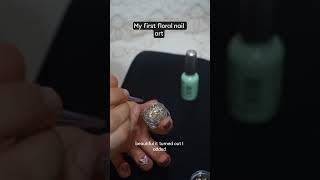 Unwind with this cute Hawaiian Jasmine nail art#nails #nailtutorial #nailart #unwind