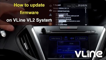 GROM Tech Tip - how to update firmware or software on VLine CarPlay Android Auto System using Wi-Fi