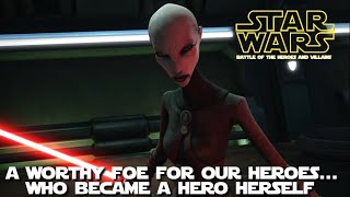 Asajj Ventress: From generic villain to complex character (Battle of the Heroes & Villains)