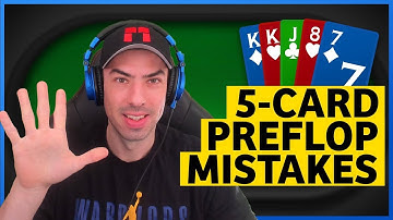 STOP Making These 5-Card Omaha Preflop Mistakes (PLO 5 SOLVED)