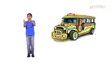 AWIT NG ALPABASA (Old version) - Filipino Alphabet Song with Copyright