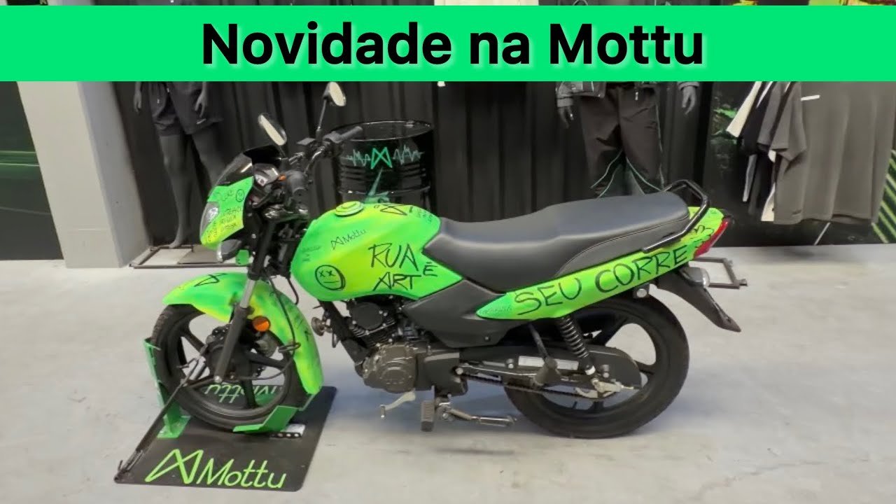 Nova Mottu Sport 2026 vem com Novidade 