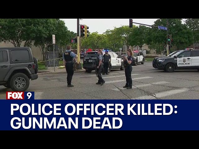 Minneapolis police officer killed: Gunman dead class=