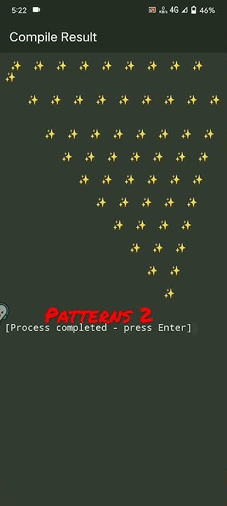 #write a C program to print patterns using for loop@codingocity . # ...