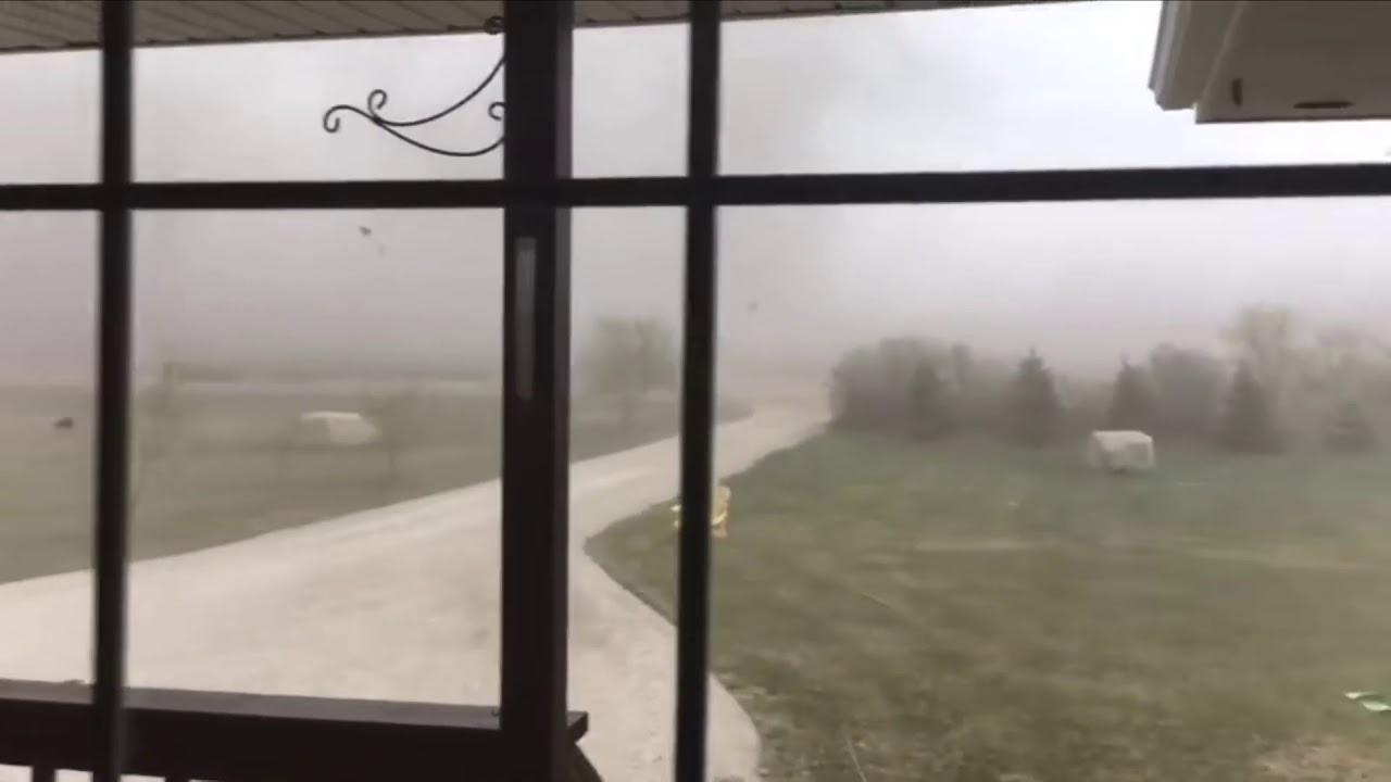 Tornado hits house while filming first YouTube video 5-30-20 - YouTube