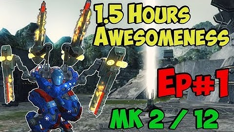 War Robots 1.5 Hours Awesome Mk2 Fun & Challenge Live Export Ep#1