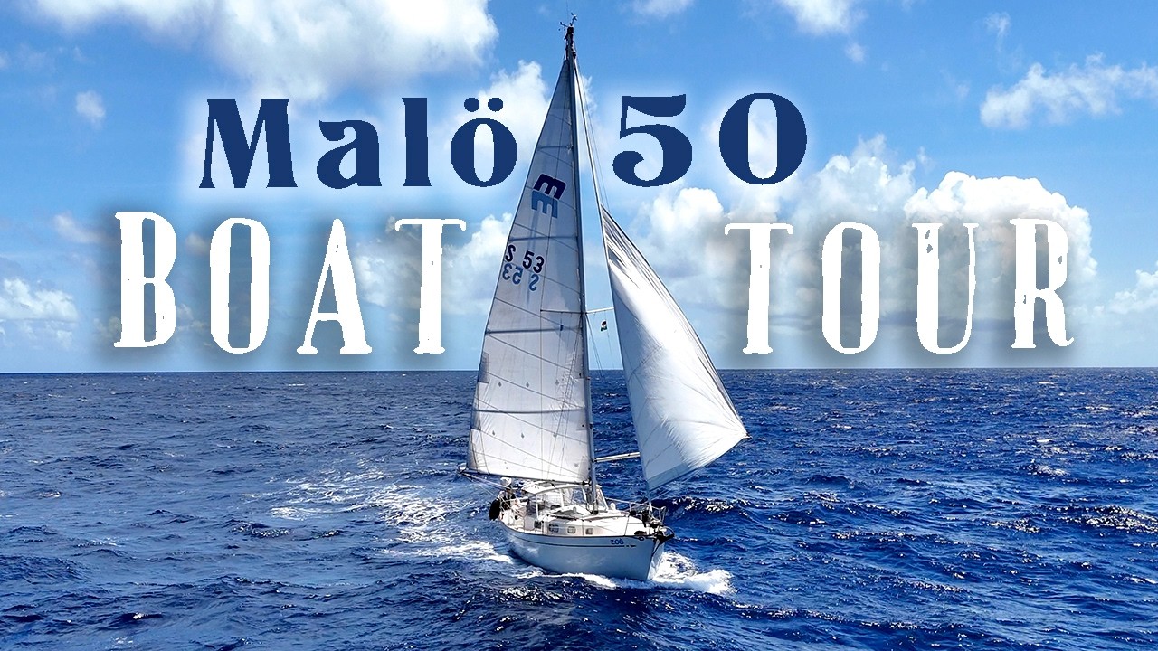 ⁣Our 50-Year-Old Swedish Sailboat | Malö 50 Boat Tour