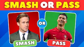 Smash or Pass 🔥 HOTTEST Male Celebrity EVER