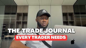 Why Every Trader Needs A Trade Journal ( How To Start One )