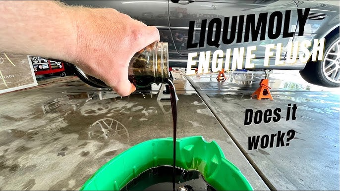 Liqui Moly Motorspülung Test Engine Flush Test Тест очистки двигателя Test  czyszczenia silnika 