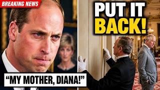 Charles ORDERED Diana's Portrait Removed — William's Reaction SHAPES a 20-Year Power Struggle