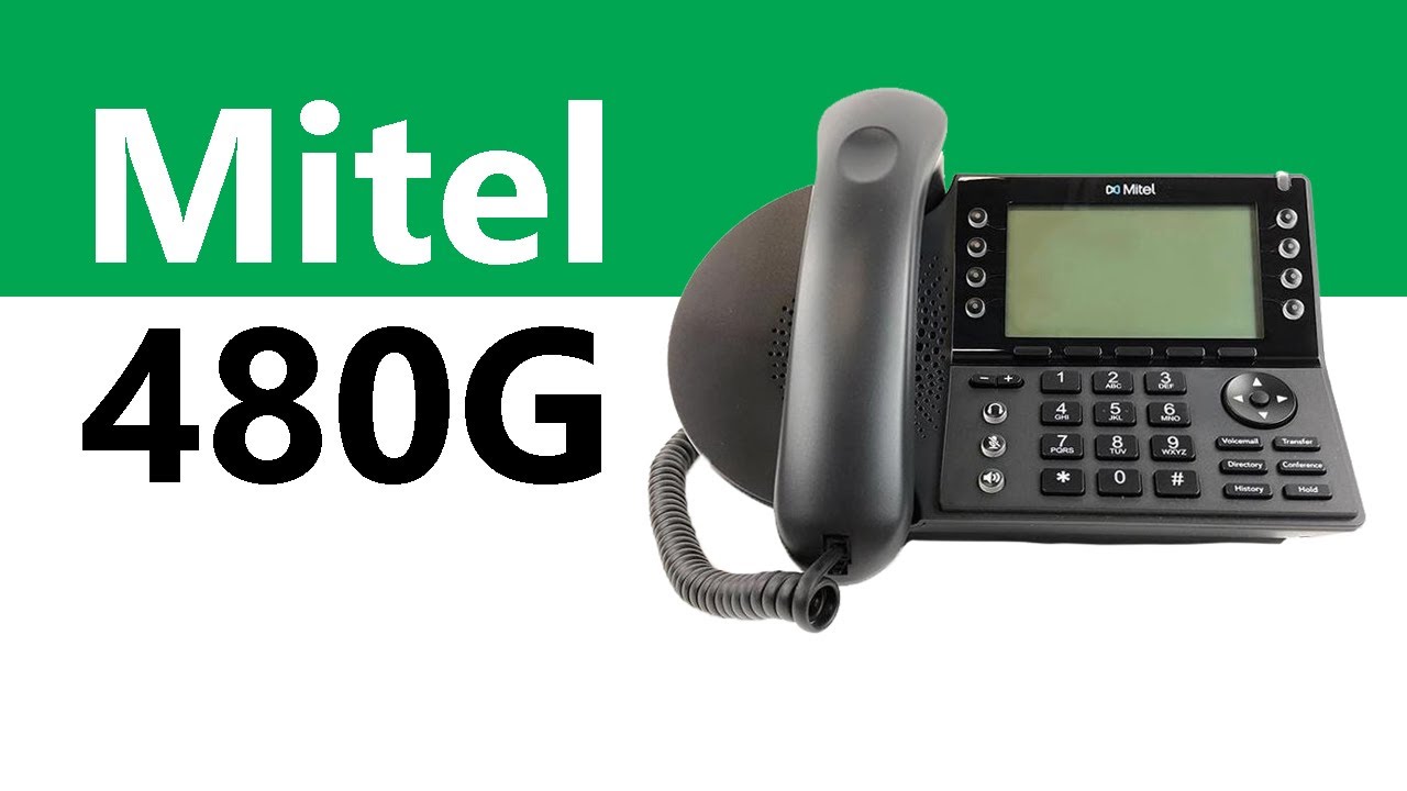 The Mitel / Shoretel 480G IP Phone - Product Overview - YouTube