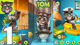 My Talking Tom (Outfit7) - Gameplay Walkthrough Part 1 (IOS/Android) 3 Year screenshot 5