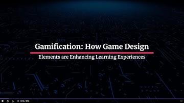 Gamification: How Game Design Elements are Enhancing Learning Experiences