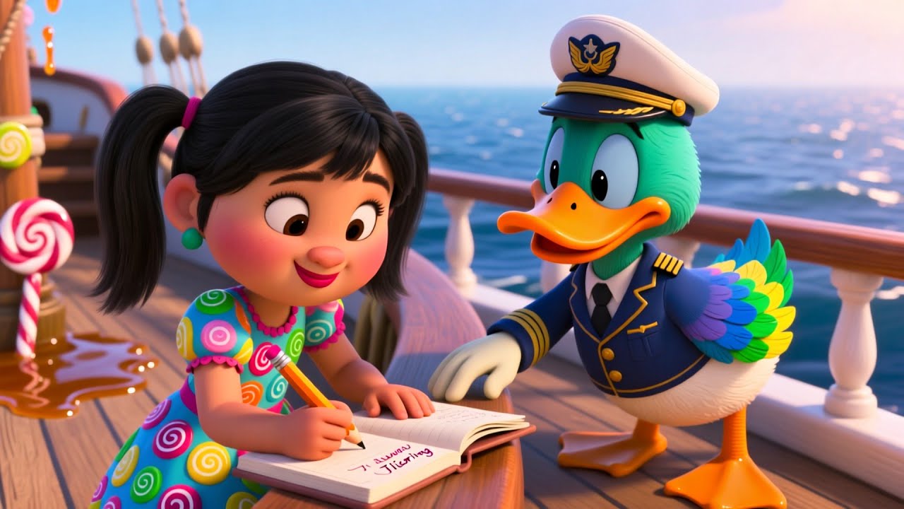 Ting Ting Candy Boat 🍭⛵ | Learn Colors & Numbers | Fun Preschool Adventure