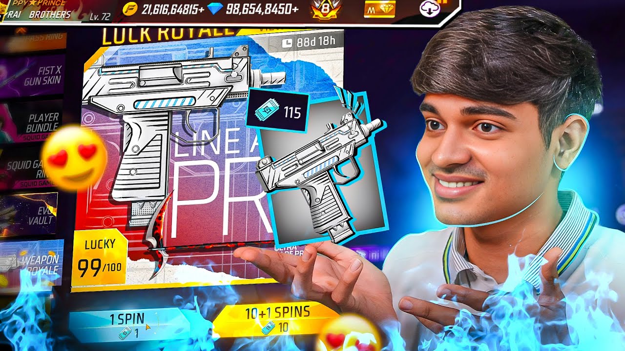 Unboxing New Mini Uzi Gun Skin in Free Fire 🔥 | Worth It or Waste?