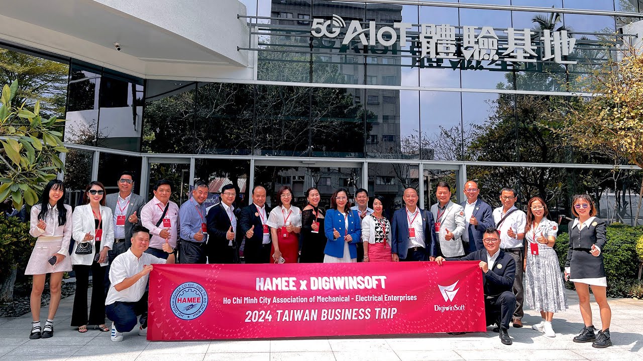 Digiwinsoft HAMEE x Digiwin - TAIWAN Business Trip 2024 highlights | DigiwinSoft ...