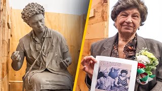 How a 95-Year-Old Woman Found Her Lost Statue Made 40 Years Ago?