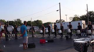 2016 Blue Stars Drum Line in the Lot | Warrensburg, MO