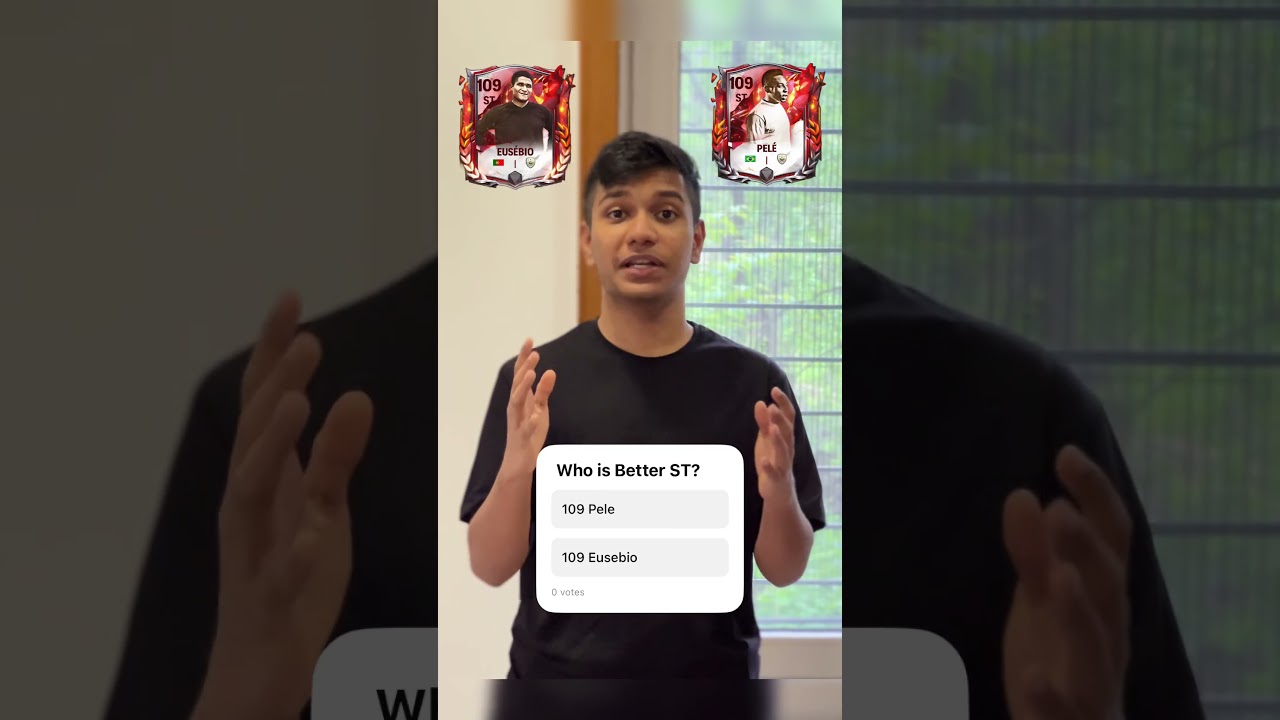 Who is Better ST? Pele or Eusebio? EA FC Mobile 