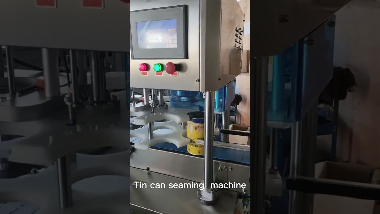 Automatic Can Sealing machine for Tin Container,Dia99mm Metal Can Seaming Machine, Can Sealer