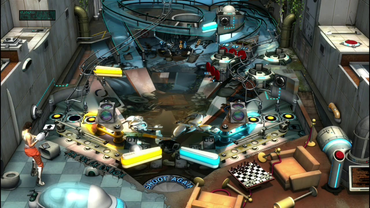 Portal 2 Pinball FX2 Pinball Table Gameplay Part 2 YouTube