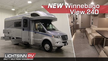 New 2026 Winnebago View 24D - Class C Diesel Motor Home - LichtsinnRV.com