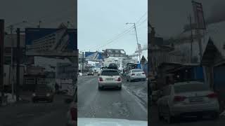 Дорога Верхний Ларс-Казбеги.