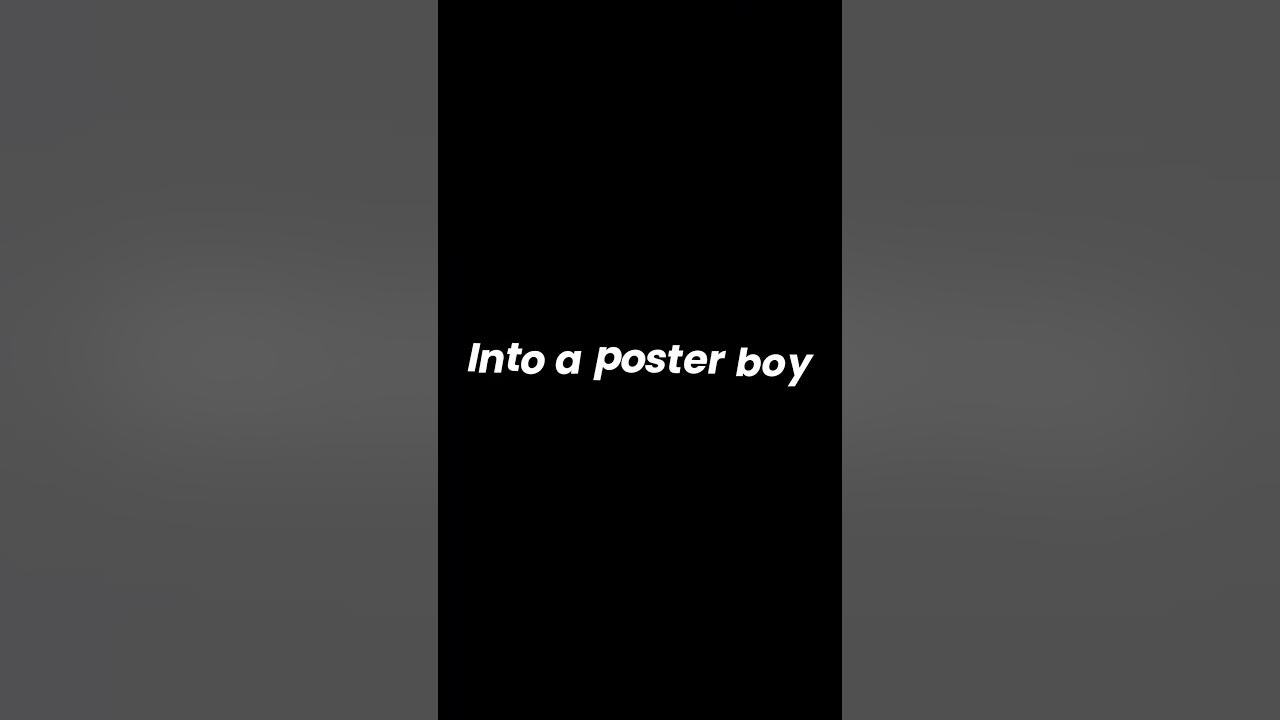 Poster boy - 2hollis #lyrics #edit #music #audio #song