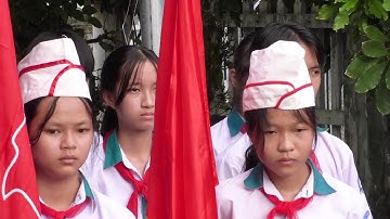 Video clip hát Quốc ca tại các địa chỉ đỏ - Trường THCS Quang Trung