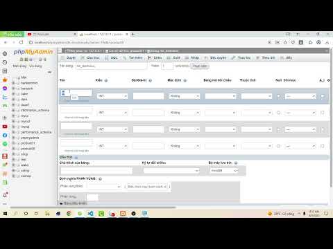 Video WE17301 - Tạo cơ sở dữ liệu - Lập trình PHP1 - youtube