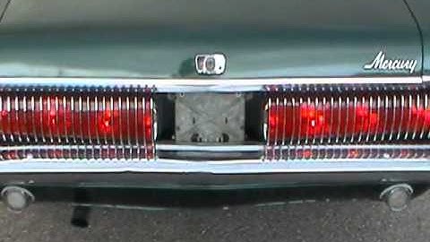 67 Cougar For Sale: Sequential Tail lights